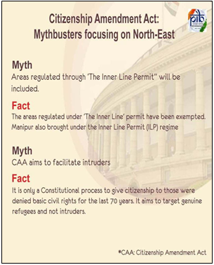 CAA: mythbusters focusing on north-east