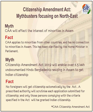 CAA: mythbusters focusing on north-east